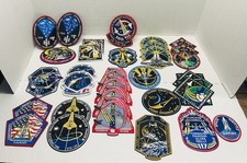 Lot of 30+ Asst STS Space Shuttle Missions Official NASA Patch Adhesive picture