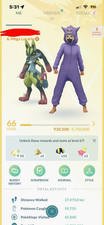 Pokémon GO Level 66 Game Account Shiny 529 ✨ 400+ GUARANTEED LUCKY SHINYS  picture