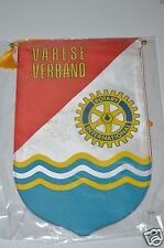 MINTY Vintage Varese Verbano Italy Rotary International Club Wall Banner Flag  picture