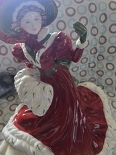 Royal Doulton Pretty Ladies CHRISTMAS DAY 2005. HN 4723. Mint condition. picture