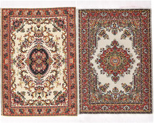 Miniature Dollhouse Accessories of Carpet for Dollhouse Furniture on 1/12 Scale picture