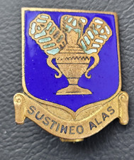 Vintage WWII US Army Technical Training Command English-Made Pin-Back picture