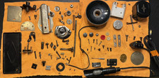 Vintage 1936 Singer 15-91 Sewing Machine Teardown Lot - Scroll Faceplate Hook picture