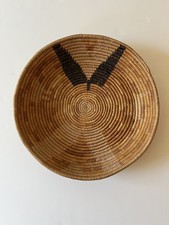 MISSION CALIFORNIA NATIVE AMERICAN INDIAN BASKET EXCELLENT CONDITION  picture