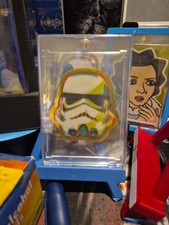 2026 Topps Chrome Star Wars Stormtrooper Command Helmet Gold /50 Card #SC picture