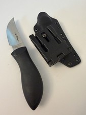 Vtg Spyderco Bill Moran Upswept Featherweight Seki Japan VG-10 Fixed Blade Knife picture