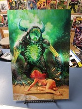 They Call Us Monsters #1. Beautiful Metal Cover. Virgin. Mint picture