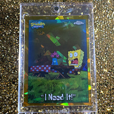 2025 Topps Chrome SpongeBob SquarePants #89🧽 💵