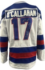 Jack O'Callahan SIGNED Miracle on Ice 1980 USA Hockey Officially Licensed Hockey picture