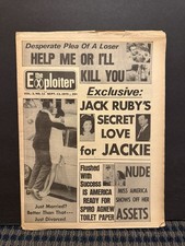 1970 Sept 13th The Exploiter Newspaper, Jack Ruby’s Love for Jackie (VRN10K) picture