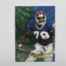 SkyBox 1997 Marvel Metal Universe Insert #2/20 Bruce Smith / Hulk Card picture