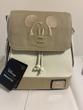Loungefly Disney Mickey Friends Canvas Mini Backpack Drawstring picture