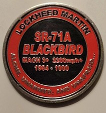 Lockheed Martin Northrop Grumman F-22 Raptor B-21 Raider SR-71 Coin Patch LOT 🔥 picture