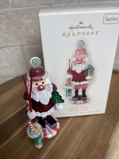 GENUINE Hallmark Keepsake Ornament 2008 CANDY CLAUS Noel Nutcrackers #1 Series picture