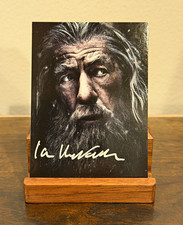 2016 Cryptozoic The Hobbit Portraits Gandalf Signed Ian McKellen Beckett  picture