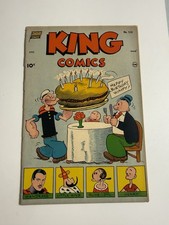 King Comics Popeye #159 David Mckay Comics 1952 Last Issue Golden Age picture