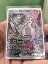 Pokemon CCG Team Rockets Mewtwo Sar Custom CCG Card In Excellent Condition CCG Card picture