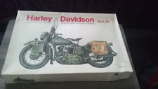 Harley Davidson 1:9 Scale WLA 45-Green Army Bike - AMF Kit- Sealed Bags-Italy picture