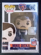 Funko Pop Coach Mike Ditka - Chicago Bears #90 In Pop Protector picture
