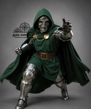 AURA D0ctor Doom Inspired Cosplay Armor Set, Dr Doom Wearable Steel Helmet picture