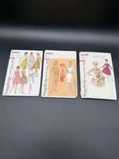 Vintage Simplicity Sewing Patterns Lot 5954 4947 4168 Classic 50’s 60s Dress CUT picture