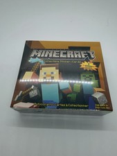 2015 Jinx Minecraft Collectible Sticker Card Sealed Booster Box (24 Packs) picture