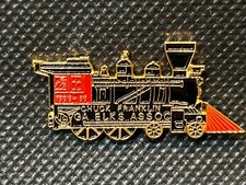 Vintage 1998-99 GA Chuck Franklin ELKS Lodge Lapel / Hat Pin Back Pin - T1 picture