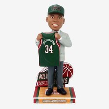 Giannis Antetokounmpo Milwaukee Bucks 2013 Draft Pick Bobblehead NBA Basketball picture