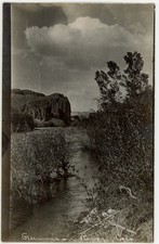 c1910s RPPC Gunnison River Colorado Scenic Landscape Real Photo Postcard picture