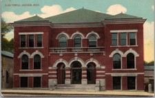 1916 JACKSON, Michigan Postcard