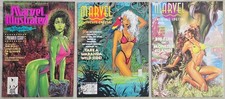 Lot x3 MARVEL ILLUSTRATED SWIMSUIT SPECIAL #1, 2, 3 (92-94) VF picture
