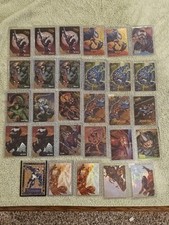 1995 Fleer Ultra Spider-Man 28-Card High-Value Insert Lot - 100% Chase Cards picture