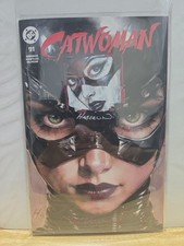 CATWOMAN #91 NYCC 2026 2X SIGNED HABERLIN W/HAND DRAWN SKETCH. 1/1 9.8 CANDIDATE picture