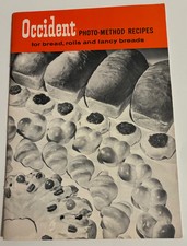Vintage Occident Flour Photo-Method Recipes for bread, rolls and fancy bread picture