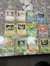 Pokémon 12 First Edition Vintage Cards picture