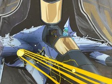 MACROSS 7 Animation Cel Background Series Print vintage anime Production Art I10 picture