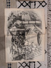 1872 Nast Ship of State Harpers Weekly Nov 09 Election Centerfold picture