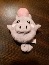Hasbro POKÉMON SPOINK Plush Pink/Gray 2005 Polyester w/Label MPN 61289/62290 picture