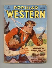 Popular Western Pulp Apr 1951 Vol. 40 #2 VG- 3.5 Low Grade picture
