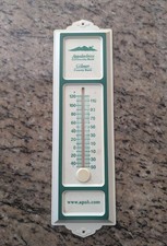 Vintage MORCO Thermometer Appalachian Community Bank Gilmer Ellijay Georgia GA picture