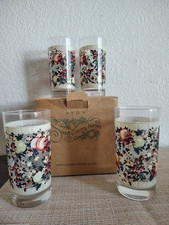 Vintage Avon Sweet Country Harvest 12 Oz Glasses Tumblers Set of 4 Cottagecore picture