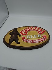 Vintage Grizzly Beer Sign 15
