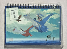 Vintage 2002 Pokemon Center Japan Latias Latios Spiral Notebook sealed Sugimori picture