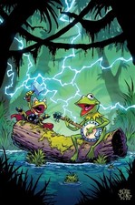 Muppets Take the Marvel Universe #1H VF/NM; Marvel | 1:100 Variant Skottie Young picture