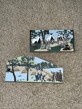 Vintage 1997 Cat’s Meow Village Civil War Lot of 2 Burnside Bridge Encampment picture