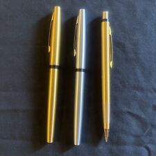 Lot Of 3 Vintage PENTEL Rolling Writer R6 &R3 Pens With 0.5 Mechanical Pencil picture
