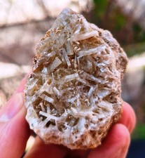 Tabular Cerussite Crystal Cluster picture