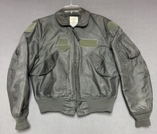 VTG 1995 US Military CWU-36/P Aramid Summer Flight Aviator Bomber Jacket Sz Med picture