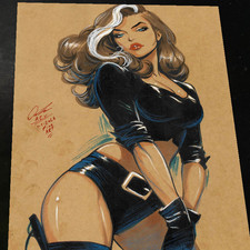 Rogue X-Men Art Print Signed 8.5x11 | Art by Keyeske picture