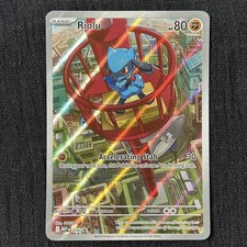 Pokemon TCG: ME Black Star Promos Riolu MEP010 Full Art Holo Promo NM picture